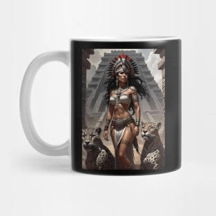 Teotihuacan Jaguar Queen - Aztec Pride Mug